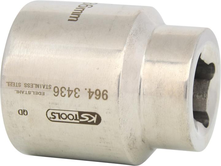 Actual product image KS Tools Stainless steel socket (36 mm)