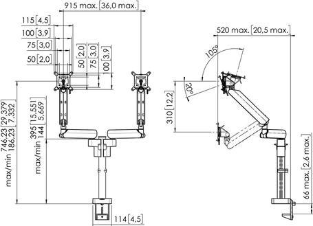 Immagine prodotto Vogels Pro Motion 4237 (Tavolo, 43")