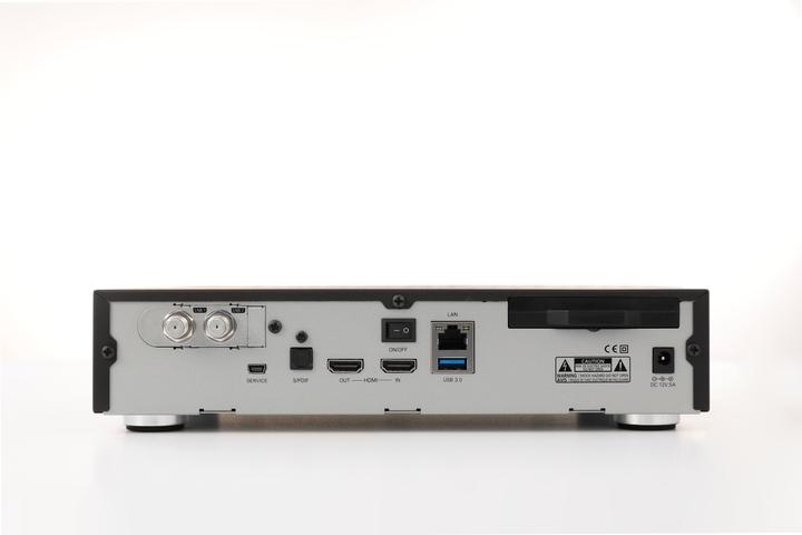Actual product image Dreambox DM 900 Ultra HD (2.05 GB, 2x DVB-S2 (Twin), CI Shaft)