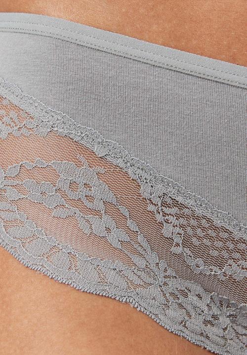 Image du produit Snocks Hipster Panties mit Spitze (XS, Lot de 3)