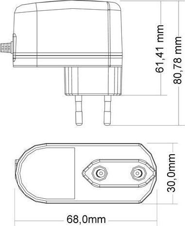 Image du produit Alpha Elettronica KD2001/5 Adaptateur secteur