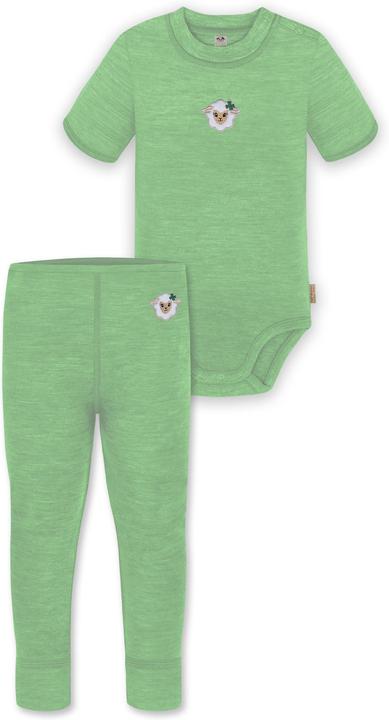 Image du produit Normani Bébé mérinos body manches courtes "Tihoi" et pantalon "Tutira" - 9613 (62)