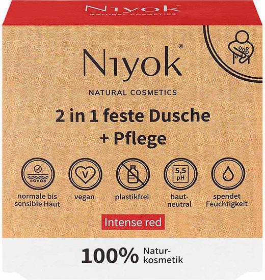 Niyok Festes Duschmittel Intense Red 81 g
