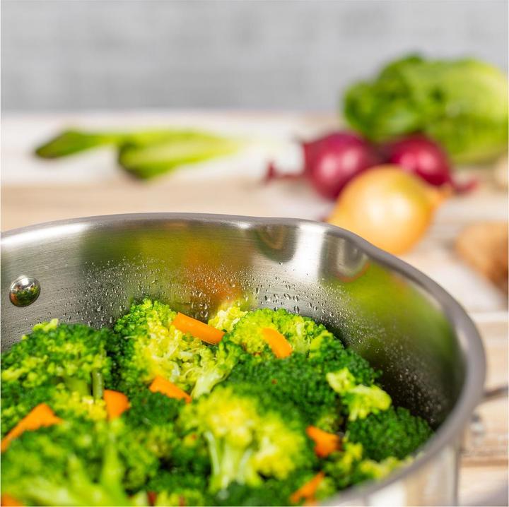 Actual product image Kuhn Rikon ALLROUND PLUS saucepan (20 cm, Pot, Stainless steel)