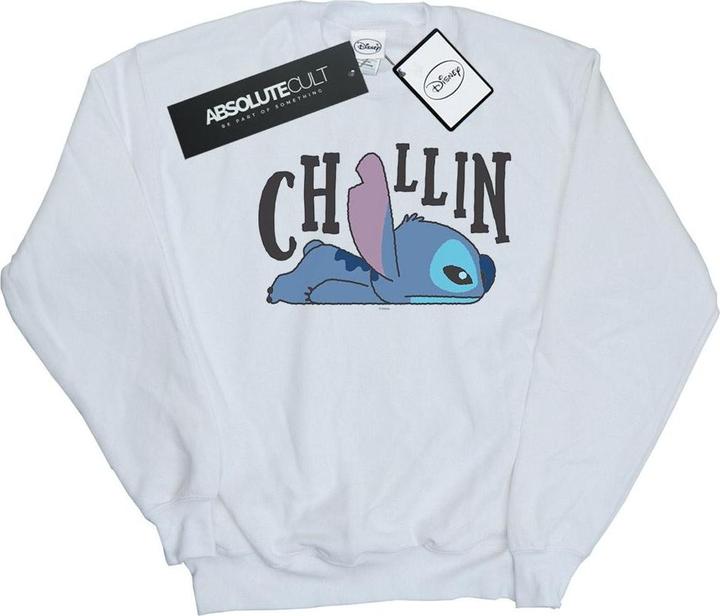 Actual product image Disney Mens Lilo And Stitch Chillin Sweatshirt (XL)