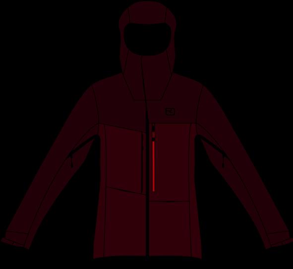 Actual product image Ortovox Ravine Shell Jacket W (S)