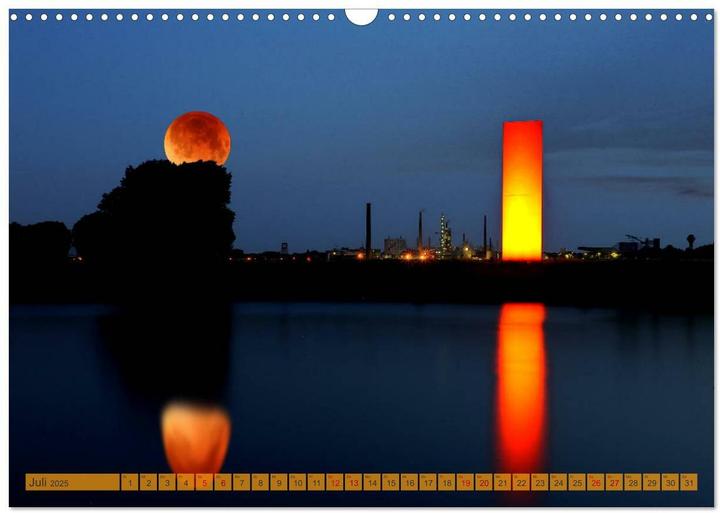 Actual product image RUHRPOTT LICHTER (Wandkalender 2025 DIN A3 quer), Monatskalender (A3, German)