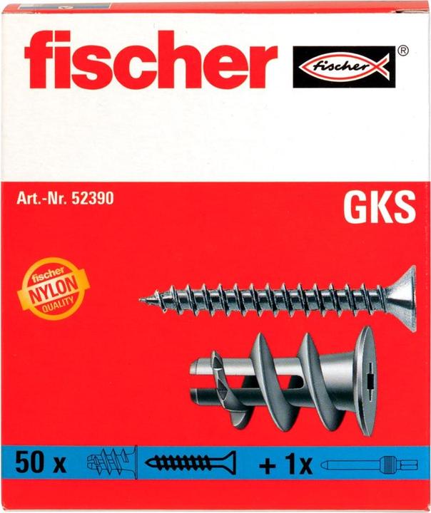 Produktbild Fischer Gipskartondübel (50 Stk.)