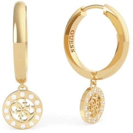 Image du produit Guess Boucles d'oreilles plaquées or avec pendants Miniature UBE79043