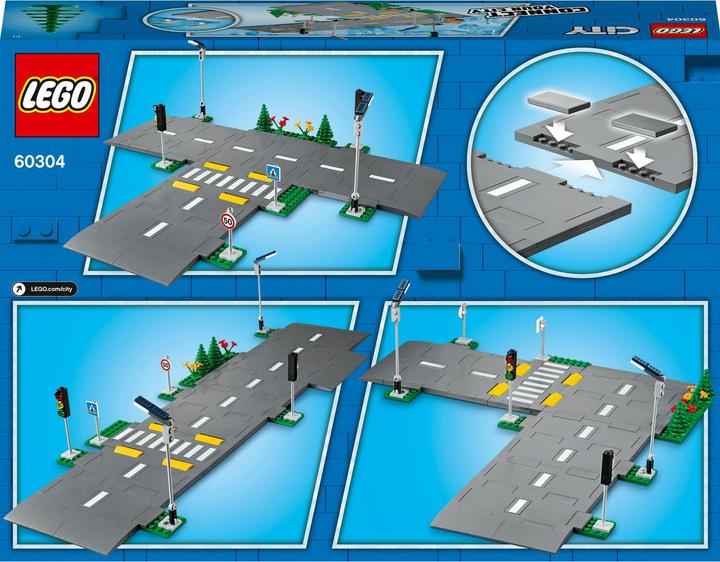 Actual product image LEGO Road intersection with traffic lights (60304, LEGO City)
