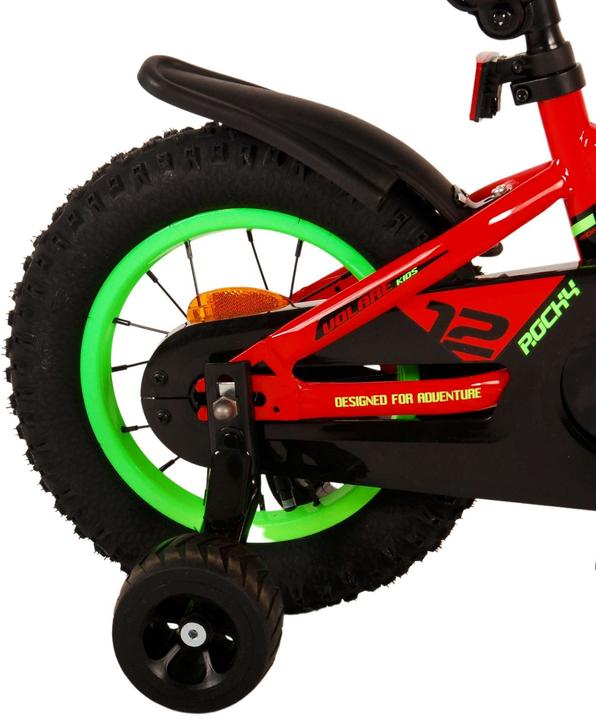 Actual product image Volare Rocky children's bike - boys - 12 inch - red (12")