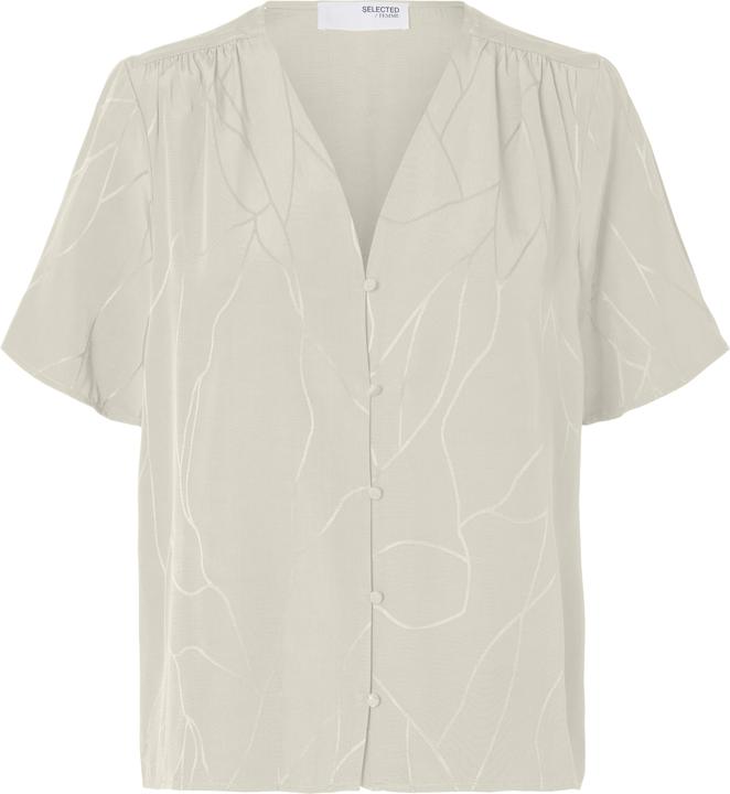 Selected Femme Print Top mit V-Ausschnitt