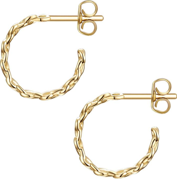 Actual product image Glanzstücke München Ladies Sterling Silver Yellow Gold - 24455 (Sterling Silver)