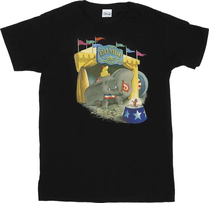 Actual product image Disney Girls Dumbo Circus Cotton T-Shirt (152, 158)