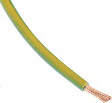 Actual product image Rs Pro Green/yellow equipment wire,2.5sq.mm100m (100 m)