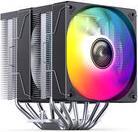 Actual product image Jonsbo CR-3000E CPU-Kühler, Dual-Tower, ARGB, 260W TDP - schwarz, 120mm