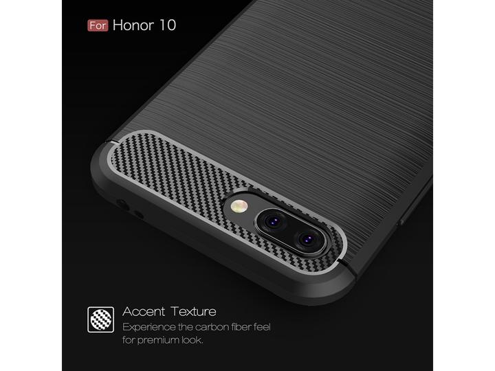 Image du produit Screenguard Housse Honor 10 Carbon Brushed Soft TPU (Honor 10)