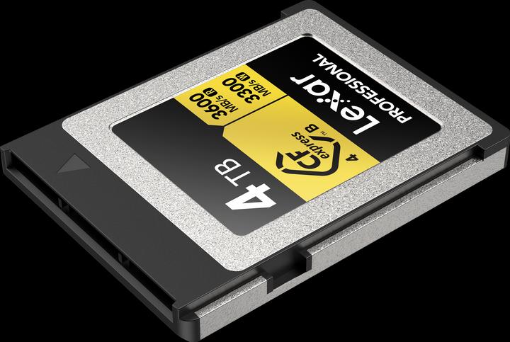 Image du produit Lexar 3600MB/s CFexpress 4.0 B 4TB Gold (4000 Go, CFexpress type B)