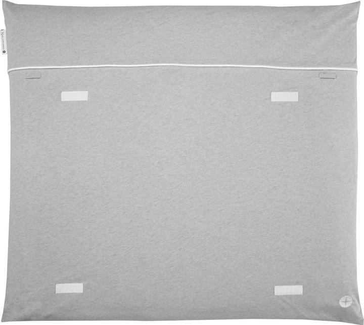 Produktbild nordic coast company Wickelauflage Stoff mit abnehmbarem Frotteehandtuch (70 x 80 cm)