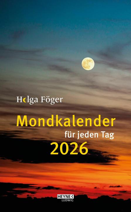 Produktbild Mondkalender für jeden Tag 2026 (Deutsch)