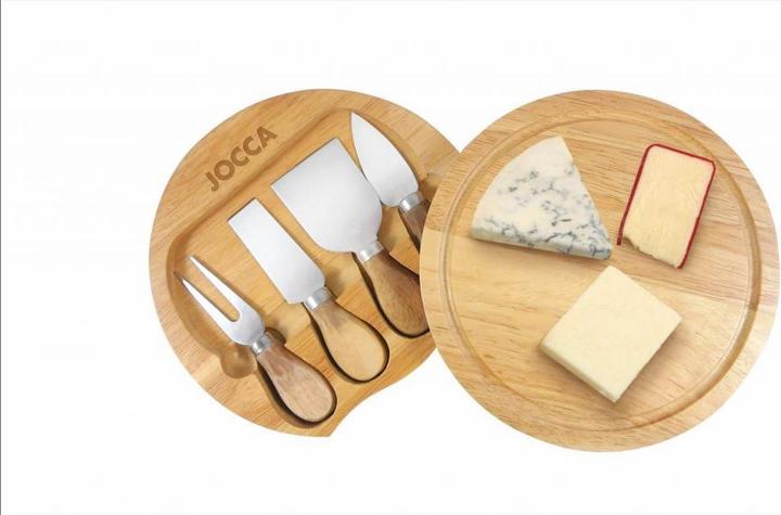 Actual product image Jocca Cheese board with 4 cheese knives