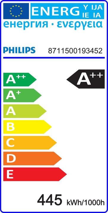 Label énergétique Philips Lampe à décharge (E40, 408 W, 55400 lm, 1 x, E)