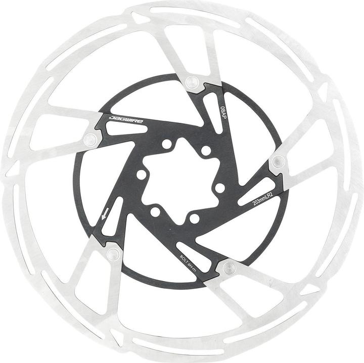 Jagwire DCR064 Pro LR2 Disc Brake Rotor, 6-bolt, 220mm (220 mm)