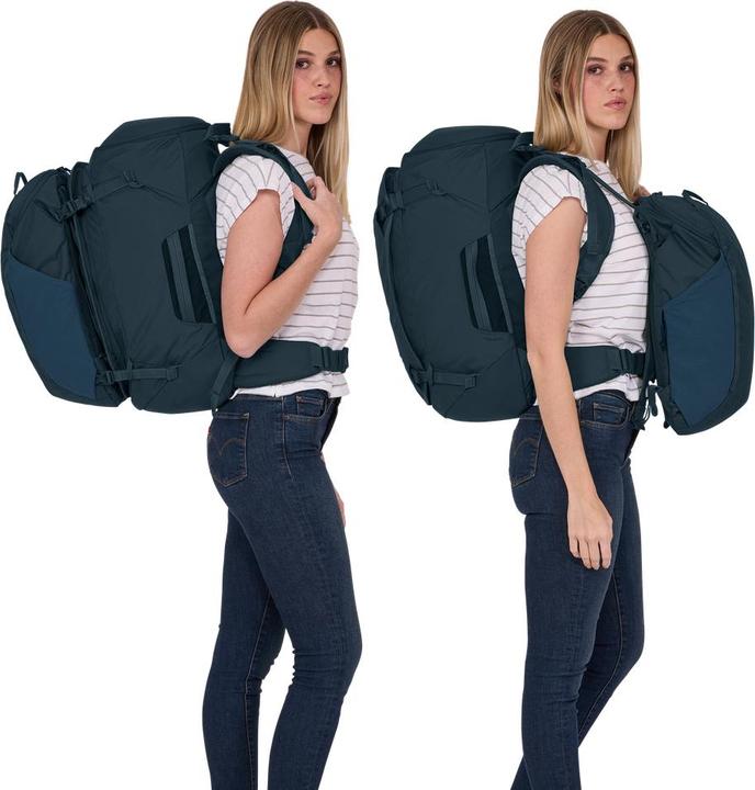 Actual product image Thule 5315 Landmark 60L Womens Travel Pack Darkest Blue (60 l)