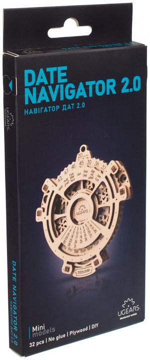 Actual product image Ugears Mechanical calendar