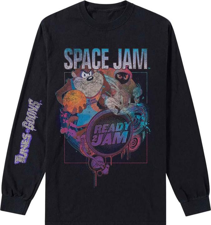 Space Jam Ready 2 Jam TShirt Langärmlig