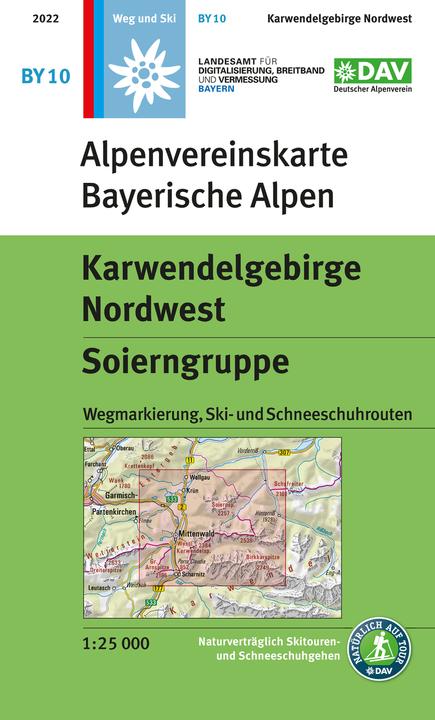 Actual product image Karwendelgebirge Northwest, Soierngruppe