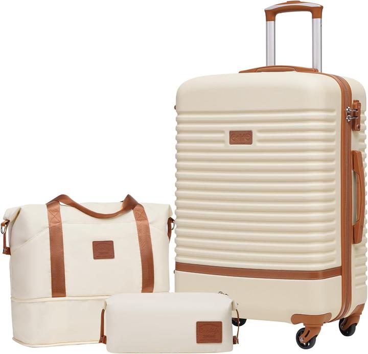 Produktbild Coolife Hartschalen-Trolley Koffer-Set (M (50 - 90l))