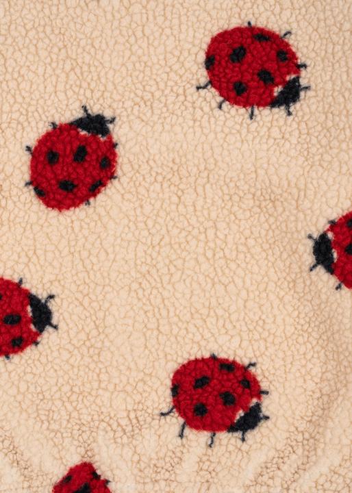 Actual product image Konges Slojd Jody Teddyjacke Ladybug Sand (122)