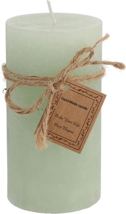 Image du produit Casativo Bougie givrée, turquoise, 7 x 13 x 7 cm (1 pcs)