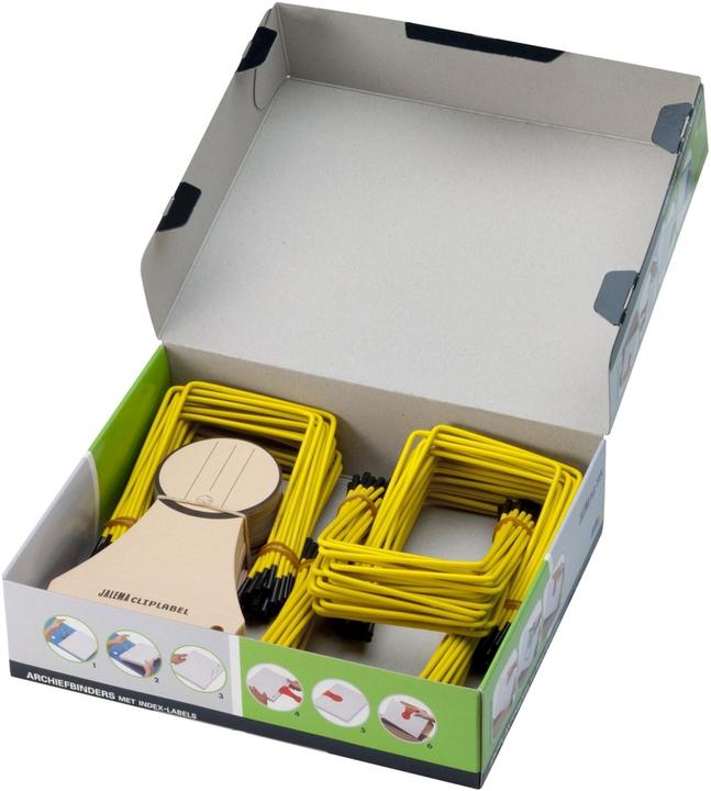 Actual product image Atlanta Pli-Fix archive hanger 80mm (100 x)