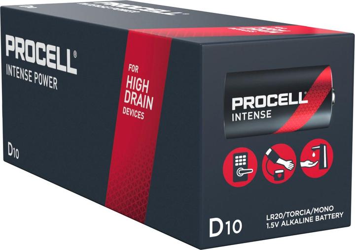Immagine prodotto Duracell Alkaline, Mono, D, LR20 (10 pz., D, 15.66 mAh)