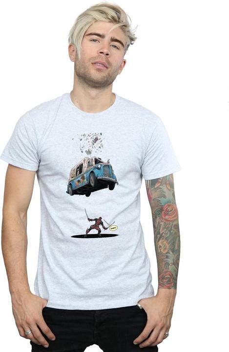 Immagine prodotto Deadpool Ice Cream Maglietta Uomo (3XL)