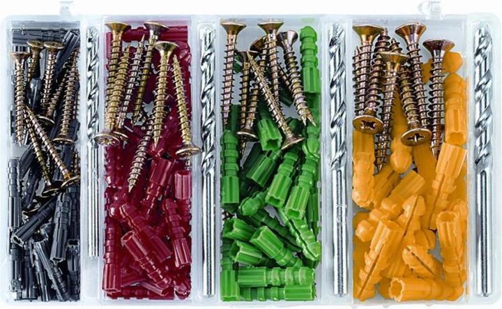 Image du produit BestaPac Assortiment de chevilles (158 pcs)