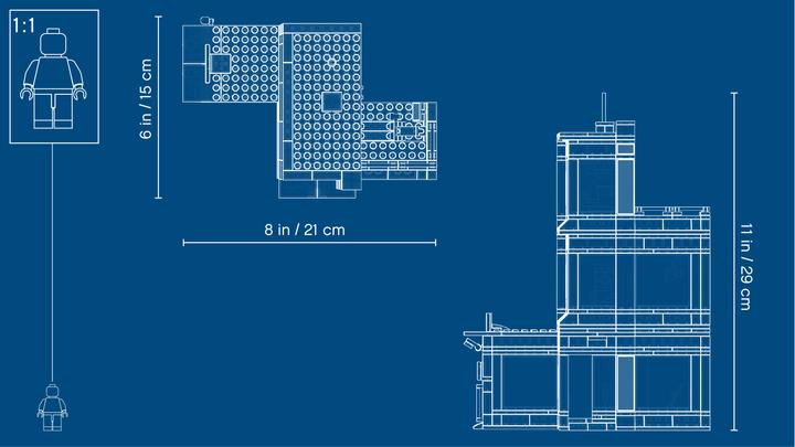 Actual product image LEGO Hospital (60204, LEGO City)
