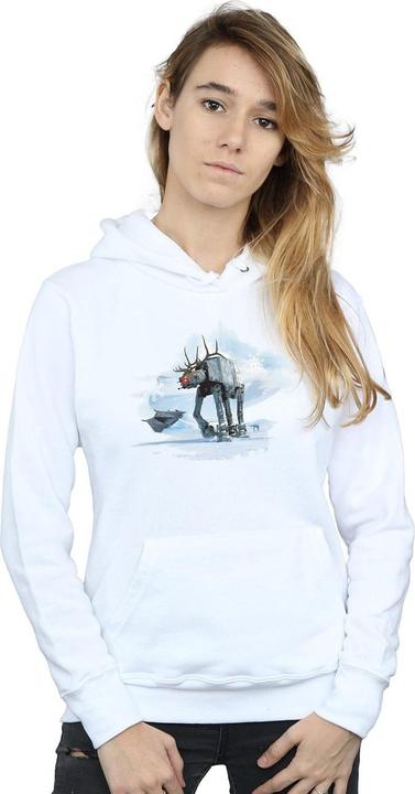 Immagine prodotto Star Wars Christmas AT-AT Reindeer Felpa con Cappuccio Donna (XL)