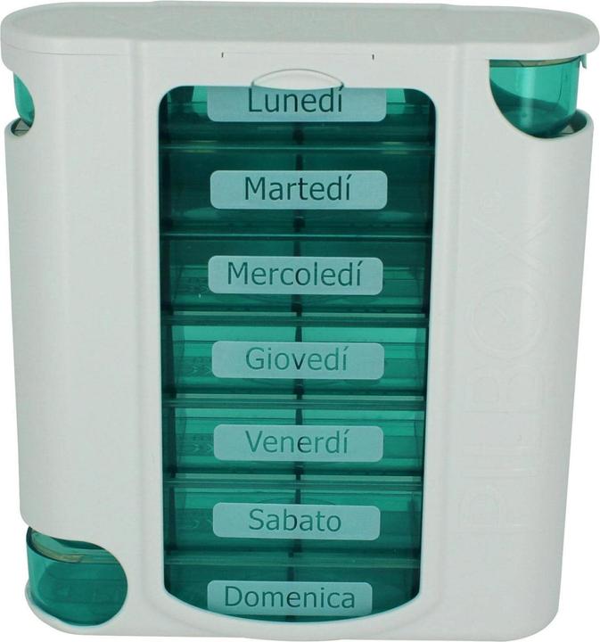 Image du produit Pilbox Pilulier hebdomadaire 7 italien