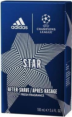 adidas Uefa Champions League Star Edition After Shave 100ml (Aftershave spray pump, 100 ml)