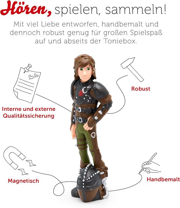 Produktbild Tonies Drachenzähmen leicht gemacht (Deutsch)