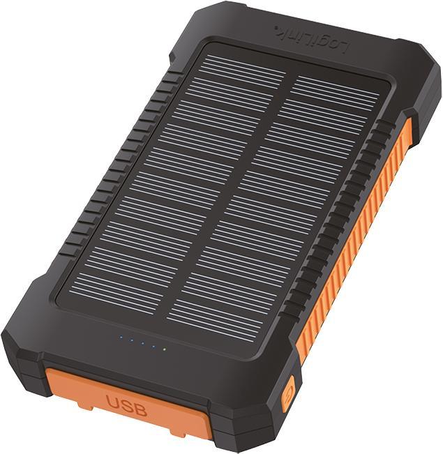 Actual product image LogiLink Solar-Powerbank (6000 mAh, 12 W)