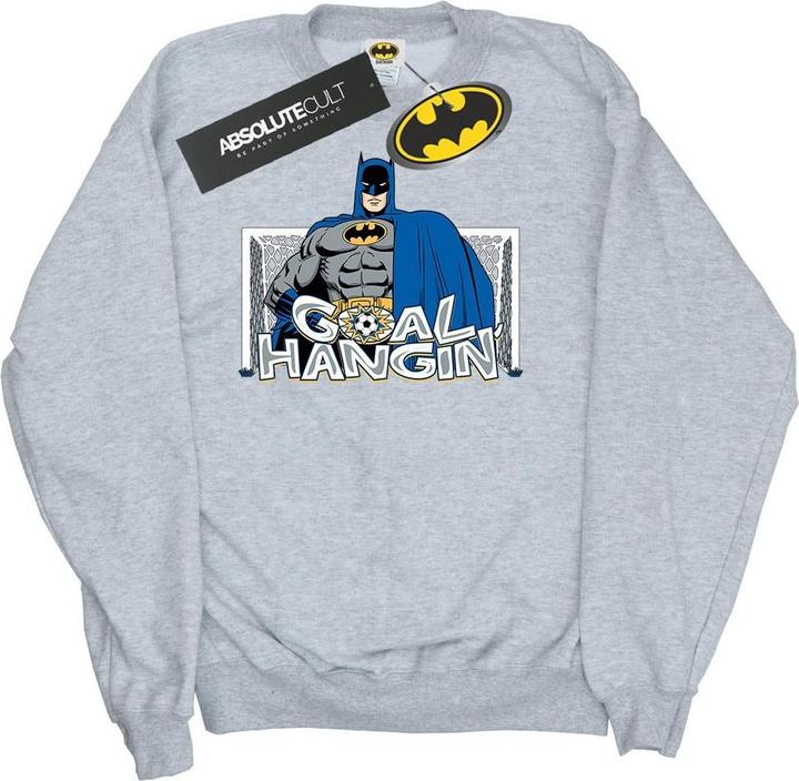 Batman Fussball Tor Hangin' Baumwolle Sweatshirt (3XL)