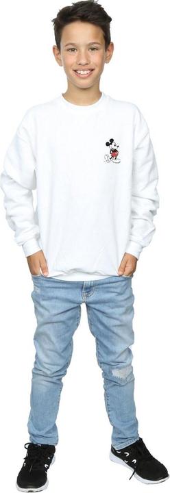 Immagine prodotto Disney Mickey Mouse Kickin Retro Chest Felpa Ragazzi (152, 158)