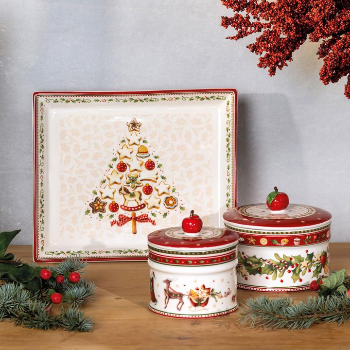 Actual product image Villeroy & Boch Multipack Winter Bakery Delight rectangular pastry platter, small - 6 pieces