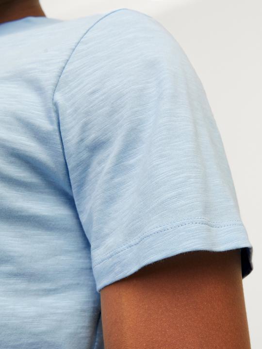 Produktbild Jack & Jones Einfarbig Grandad Kragen T-shirt T-shirt (XS)
