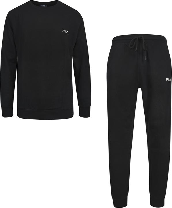Image du produit FILA Man Long Pyjamas en Cotton Brushed Fleece (XL)