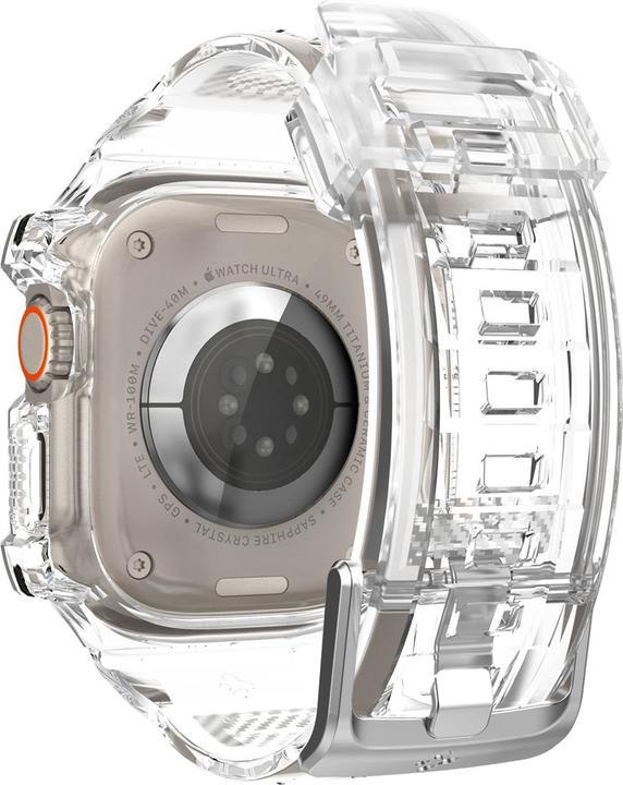 Produktbild Spigen RUGGED ARMOR "PRO" Apple Watch ULTRA (49MM) CRYSTAL CLEAR (Thermoplastisches Polyurethan (TPU))